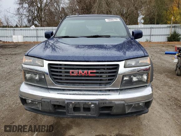 2012 GMC Canyon SLT with VIN 1GTH6NFE8C8100242, listed as a Copart auction lot 78986194 with 190,604 mi miles and Clean Title. Bid and sale history available at carsss.com. Image 5.