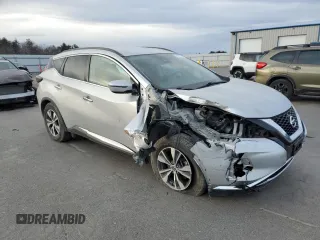 2021 Nissan Murano SV with VIN 5N1AZ2BS9MC109397, listed as a Copart auction lot 86987354 with 64,840 mi miles and Salvage Title. Bid and sale history available at DreamBid. Image 4.