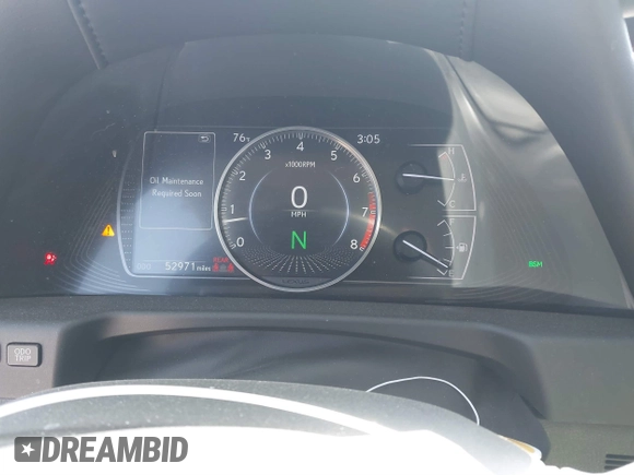 2019 Lexus ES 350 with VIN 58ABZ1B10KU004138, listed as a IAAI auction lot 41859979 with 52,971 mi miles and . Bid and sale history available at DreamBid. Image 7.
