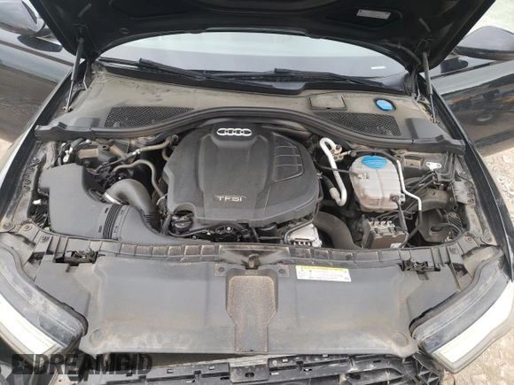 2016 Audi A6 2.0T Premium Plus with VIN WAUGFAFC0GN013166, listed as a Copart auction lot 46199043 with 58,945 mi miles. Bid and sale history available at carsss.com. Image 11.
