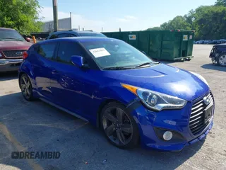 2014 Hyundai Veloster Turbo with VIN KMHTC6AE0EU197541, listed as a IAAI auction lot 42662482 with 132,520 mi miles and . Bid and sale history available at DreamBid. Image 1.