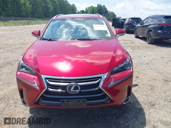 2017 Lexus NX 300h with VIN JTJBJRBZ5H2056423, listed as a IAAI auction lot 42322983 with 57,671 mi miles and . Bid and sale history available at DreamBid. Image 12.