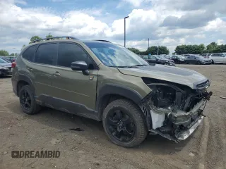 2023 Subaru Forester Wilderness with VIN JF2SKAMC3PH470954, listed as a Copart auction lot 62532295 with 22,703 mi miles and Salvage title. Bid and sale history available at DreamBid. Image 4.