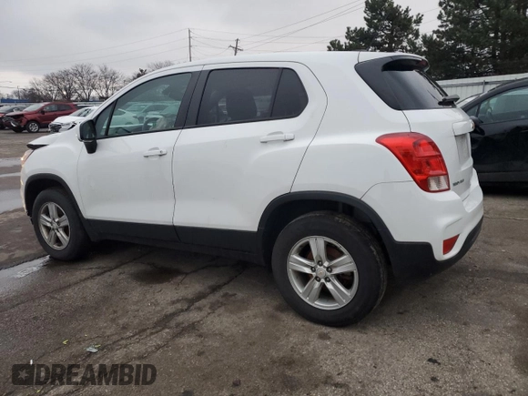 2022 Chevrolet Trax LS with VIN KL7CJNSM3NB549594, listed as a Copart auction lot 44901205 with 78,091 mi miles and Clean Title. Bid and sale history available at carsss.com. Image 2.