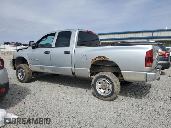 2003 Dodge Ram 2500 ST with VIN 3D7KU28C13G810301, listed as a Copart auction lot 47233865 with 405,890 mi miles and Salvage Title. Bid and sale history available at carsss.com. Image 2.
