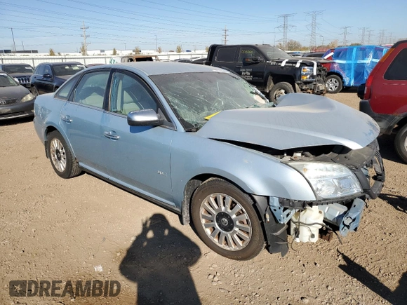 2008 Mercury Sable с VIN 1MEHM40WX8G625557, выставлен на аукционе Copart как лот 76892644 с пробегом Не указан миль и Списание • Salvage title. История ставок и продаж доступна на DreamBid. Изображение 4.