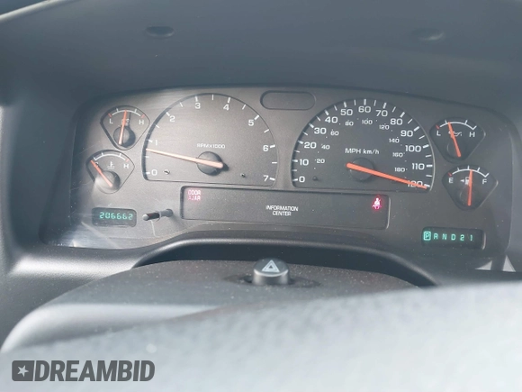 2002 Dodge Dakota Sport with VIN 1B7HG38N12S661043, listed as a IAAI auction lot 41552725 with 206,662 mi miles. Bid and sale history available at carsss.com. Image 7.