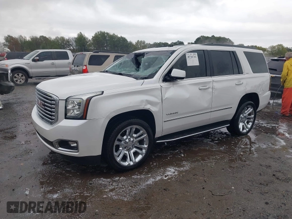 2018 GMC Yukon SLT with VIN 1GKS1BKC8JR392851, listed as a IAAI auction lot 40744741 with 117,028 mi miles. Bid and sale history available at carsss.com. Image 21.