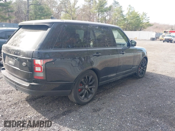 2017 Land Rover Range Rover HSE z VIN SALGS2FVXHA343999, wystawiony jako IAAI lot #41921246 z przebiegiem 125 128 mil mil oraz . Historia ofert i sprzedaży dostępna na DreamBid. Obrazek 4.
