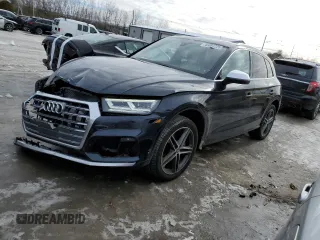2018 Audi SQ5 Premium Plus with VIN WA1A4AFY4J2027889, listed as a Copart auction lot 45895225 with 97,043 mi miles and Salvage Title. Bid and sale history available at carsss.com. Image 1.