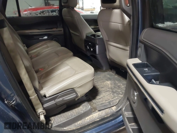 2019 Ford Expedition Max Limited with VIN 1FMJK2AT5KEA52552, listed as a IAAI auction lot 41489427 with 105,336 mi miles and . Bid and sale history available at DreamBid. Image 8.