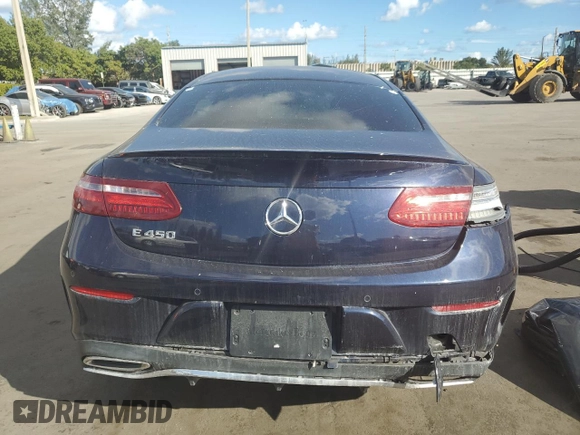 2019 Mercedes-Benz E-Class E 450 with VIN WDD1J6HB5KF074062, listed as a Copart auction lot 83824884 with 0 mi miles and Salvage Title. Bid and sale history available at carsss.com. Image 6.