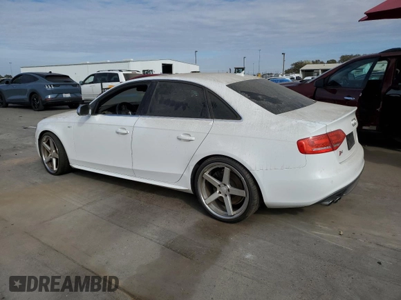 2012 Audi S4 Prestige with VIN WAUKGAFL3CA092650, listed as a Copart auction lot 78747904 with Not Provided miles and Clean Title. Bid and sale history available at DreamBid. Image 2.