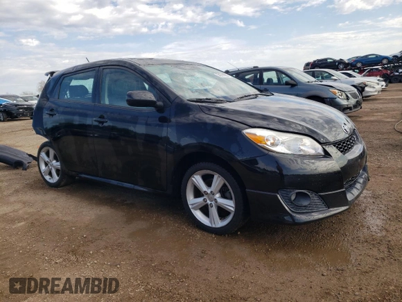2010 Toyota Matrix S with VIN 2T1LE4EE3AC018087, listed as a Copart auction lot 54311055 with 116,170 mi miles and Salvage title. Bid and sale history available at DreamBid. Image 4.