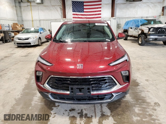 2024 Buick Encore GX Preferred z VIN KL4AMCSL0RB082602, wystawiony jako Copart lot #57526715 z przebiegiem 5 551 mil mil oraz Szkoda całkowita • Salvage title. Historia ofert i sprzedaży dostępna na DreamBid. Obrazek 5.