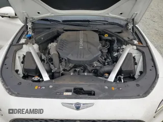 2022 Genesis G70 Launch Edition with VIN KMTG14TE7NU082238, listed as a Copart auction lot 79286854 with 25,071 mi miles and Salvage Title. Bid and sale history available at DreamBid. Image 11.