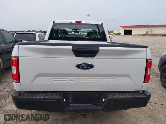 2019 Ford F-150 XL with VIN 1FTFX1E52KKD85150, listed as a IAAI auction lot 42124342 with 122,760 mi miles. Bid and sale history available at carsss.com. Image 16.