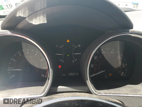 2012 Toyota Highlander Limited with VIN 5TDYK3EH0CS052470, listed as a Copart auction lot 62135025 with 136,043 mi miles and Salvage title. Bid and sale history available at DreamBid. Image 9.