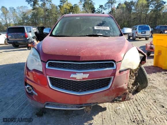 2015 Chevrolet Equinox LTZ with VIN 2GNFLDE37F6268014, listed as a Copart auction lot 48828325 with 123,895 mi miles and Salvage Title. Bid and sale history available at carsss.com. Image 5.
