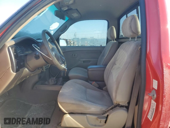 2001 Toyota Tacoma with VIN 5TEPM62N41Z725309, listed as a Copart auction lot 44757285 with 160,028 mi miles and Salvage title. Bid and sale history available at DreamBid. Image 7.