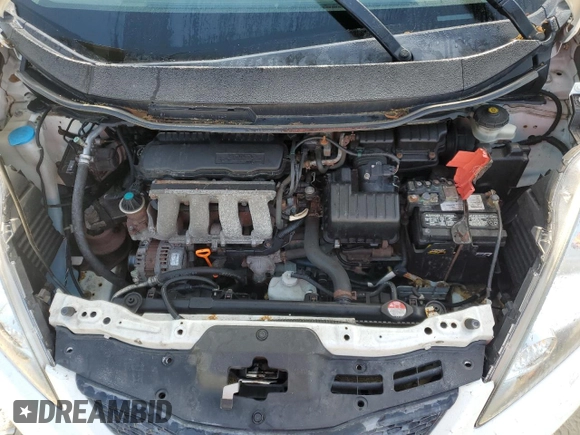 2010 Honda Fit Sport with VIN JHMGE8H49AC038461, listed as a Copart auction lot 54330355 with 133,428 mi miles and Salvage title. Bid and sale history available at DreamBid. Image 11.