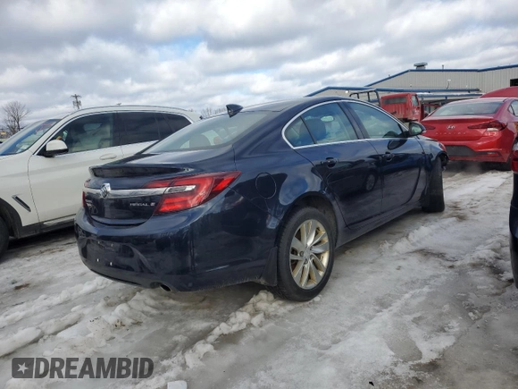 2017 Buick Regal Premium II with VIN 2G4GR5GX6H9122928, listed as a Copart auction lot 46244615 with 199,080 mi miles and Salvage Title. Bid and sale history available at carsss.com. Image 3.