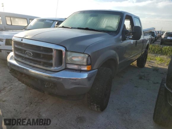 2004 Ford Super Duty F-250 XL with VIN 1FTNW21L44EC17911, listed as a Copart auction lot 75425164 with 0 mi miles and Salvage Title. Bid and sale history available at carsss.com. Image 1.