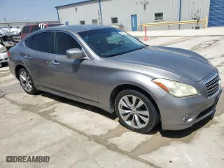 2012 Infiniti M37 with VIN JN1BY1AP4CM332476, listed as a Copart auction lot 61488314 with 249,252 mi miles and Clean Title. Bid and sale history available at carsss.com. Image 4.