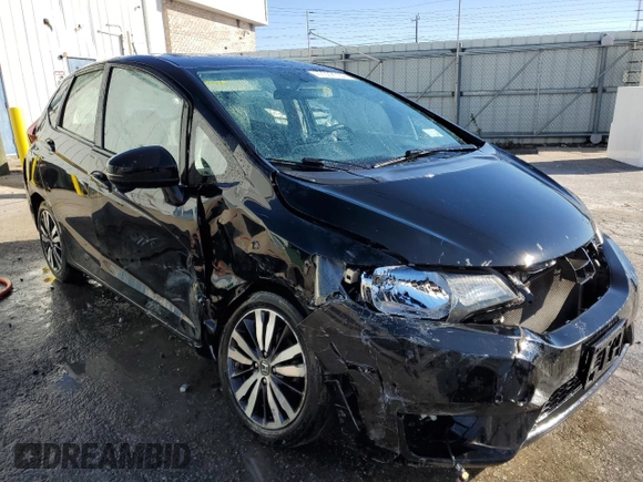 2017 Honda Fit EX-L with VIN JHMGK5H83HS009144, listed as a Copart auction lot 87372514 with 152,662 mi miles and Salvage Title. Bid and sale history available at DreamBid. Image 4.
