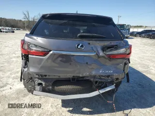2021 Lexus RX with VIN JTJHZKEA9M2019949, listed as a Copart auction lot 52738375 with 51,917 mi miles and Salvage Title. Bid and sale history available at carsss.com. Image 6.