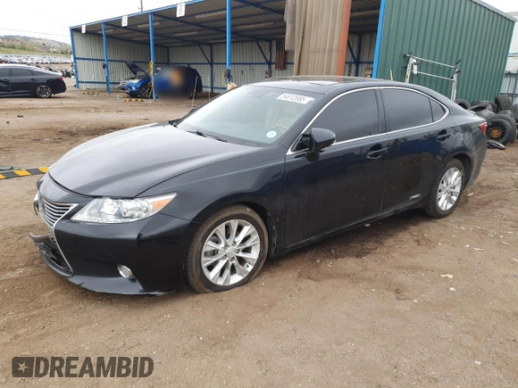 2013 Lexus ES 300h with VIN JTHBW1GG4D2003735, listed as a Copart auction lot 54612685 with 130,280 mi miles and Salvage Title. Bid and sale history available at DreamBid. Image 1.
