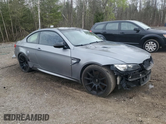 2008 BMW 3 Series M3 with VIN WBSWD93578PY40265, listed as a Copart auction lot 53715975 with Not provided miles and Salvage title. Bid and sale history available at DreamBid. Image 4.