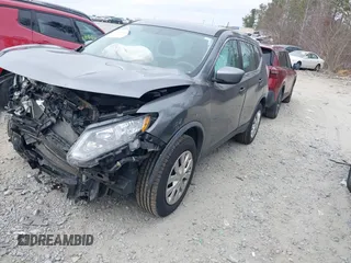 2016 Nissan Rogue S with VIN JN8AT2MV6GW131099, listed as a IAAI auction lot 41185415 with 107,302 mi miles. Bid and sale history available at carsss.com. Image 17.