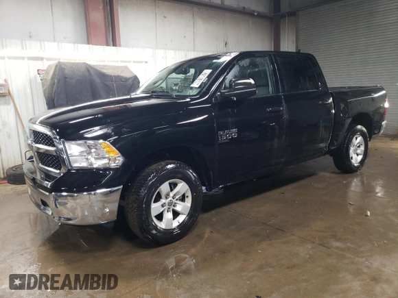 2023 Ram 1500 SLT z VIN 1C6RR6LG7PS580197, wystawiony jako Copart lot #46918675 z przebiegiem 20 034 mil mil oraz Nie do naprawy • Non repairable. Historia ofert i sprzedaży dostępna na DreamBid. Obrazek 1.