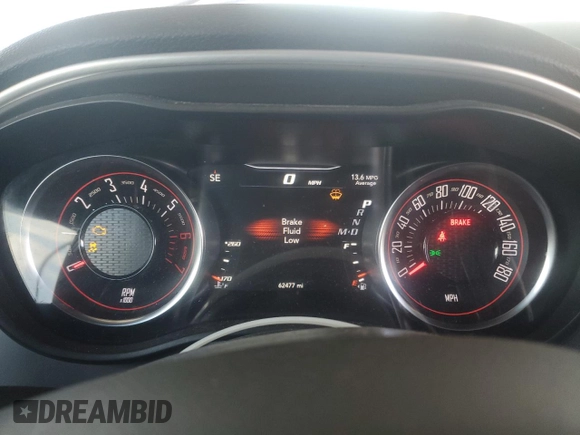 2022 Dodge Challenger R/T Scat Pack z VIN 2C3CDZFJ7NH253801, wystawiony jako Copart lot #42668345 z przebiegiem 62 477 mil mil oraz Szkoda całkowita • Salvage title. Historia ofert i sprzedaży dostępna na DreamBid. Obrazek 9.