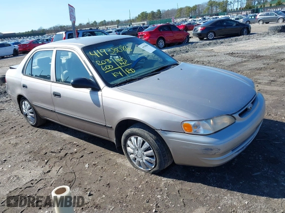 1999 Toyota Corolla VE with VIN 2T1BR12E0XC103688, listed as a IAAI auction lot 41938086 with 203,600 mi miles and . Bid and sale history available at DreamBid. Image 1.