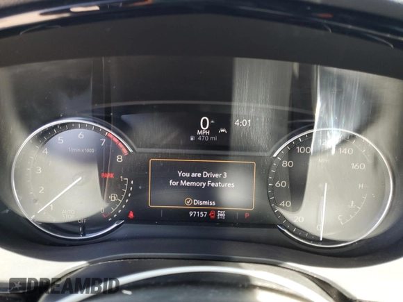 2021 Cadillac XT6 Premium Luxury with VIN 1GYKPDRS4MZ175962, listed as a Copart auction lot 59993565 with 97,157 mi miles and Salvage title. Bid and sale history available at DreamBid. Image 9.