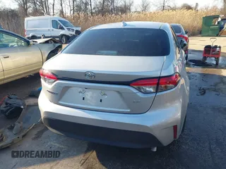 2025 Toyota Corolla LE with VIN 5YFB4MDE3SP235043, listed as a IAAI auction lot 41443821 with 10,565 mi miles. Bid and sale history available at carsss.com. Image 16.