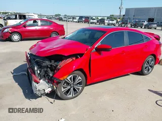 2017 Honda Civic Sedan EX-T with VIN 2HGFC1F3XHH641013, listed as a IAAI auction lot 41979162 with 112,833 mi miles. Bid and sale history available at carsss.com. Image 2.