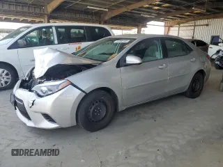 2016 Toyota Corolla L with VIN 5YFBURHEXGP394429, listed as a Copart auction lot 64866195 with 186,120 mi miles and Salvage title. Bid and sale history available at DreamBid. Image 1.