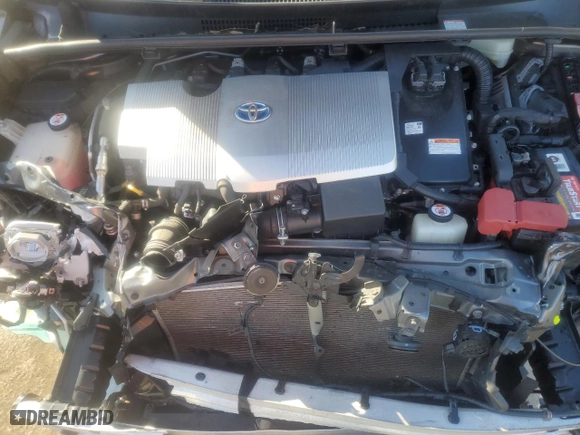 2019 Toyota Prius L Eco with VIN JTDKARFU0K3091731, listed as a Copart auction lot 46832955 with 98,327 mi miles and Salvage Title. Bid and sale history available at carsss.com. Image 11.