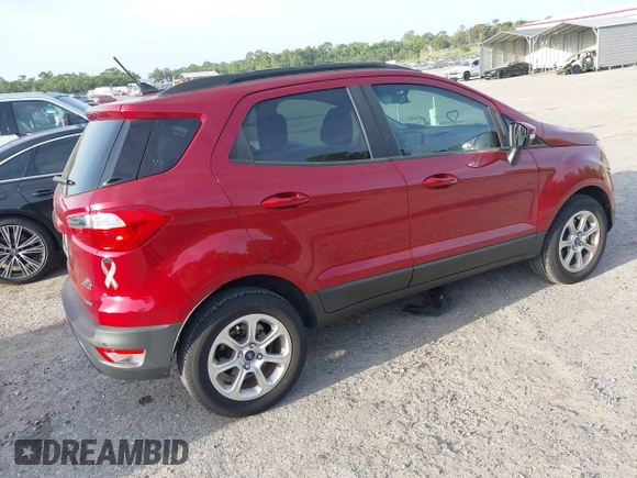 2020 Ford EcoSport SE z VIN MAJ3S2GE6LC365456, wystawiony jako IAAI lot #42084581 z przebiegiem 10 286 mil mil oraz . Historia ofert i sprzedaży dostępna na DreamBid. Obrazek 4.