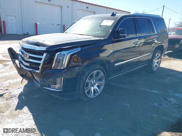 2017 Cadillac Escalade Premium Luxury with VIN 1GYS4CKJXHR133970, listed as a IAAI auction lot 41666038 with 100,269 mi miles. Bid and sale history available at carsss.com. Image 2.