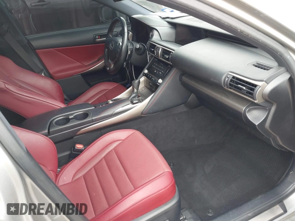 2017 Lexus IS 350 with VIN JTHBE1D25H5031091, listed as a IAAI auction lot 42139078 with 88,725 mi miles and . Bid and sale history available at DreamBid. Image 5.