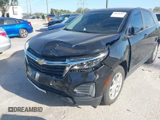2022 Chevrolet Equinox LT with VIN 3GNAXKEV6NL114134, listed as a IAAI auction lot 40828504 with 43,240 mi miles and . Bid and sale history available at DreamBid. Image 6.