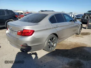 2013 BMW 5 Series 550i with VIN WBAFR9C57DDX80358, listed as a Copart auction lot 47297995 with 120,158 mi miles and Clean Title. Bid and sale history available at carsss.com. Image 3.