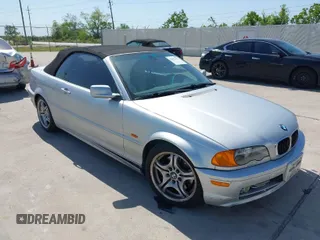 2001 BMW 3 Series 330Ci with VIN WBABS53431EV86967, listed as a IAAI auction lot 42017677 with 198,944 mi miles. Bid and sale history available at carsss.com. Image 1.