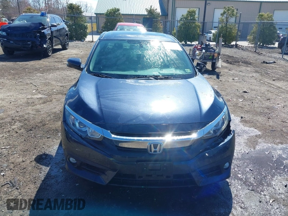 2017 Honda Civic Sedan EX-L with VIN 19XFC1F71HE029540, listed as a IAAI auction lot 41878037 with 82,064 mi miles. Bid and sale history available at carsss.com. Image 13.
