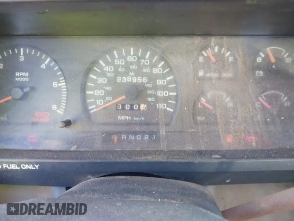 1994 Dodge Dakota z VIN 1B7GL23Y3RS666631, wystawiony jako IAAI lot #41767014 z przebiegiem 236 956 mil mil oraz . Historia ofert i sprzedaży dostępna na DreamBid. Obrazek 7.