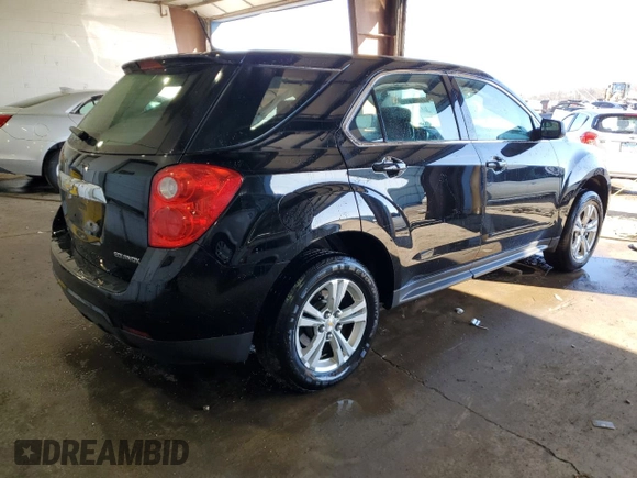 2015 Chevrolet Equinox LS z VIN 2GNALAEK2F6399142, wystawiony jako Copart lot #44582915 z przebiegiem 100 678 mil mil oraz Szkoda całkowita • Salvage title. Historia ofert i sprzedaży dostępna na DreamBid. Obrazek 3.
